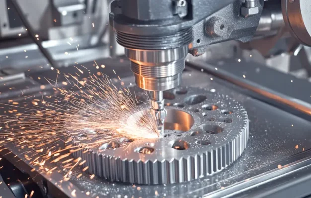 Straight Cut Gears Cutting Process