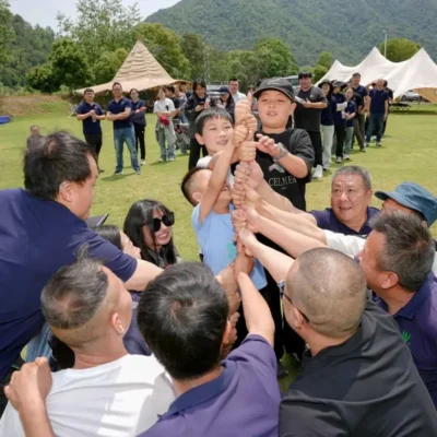 cooperation challenge Wenlio Gears team building day