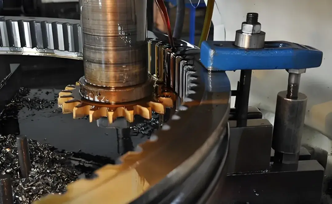 CNC gear shaping