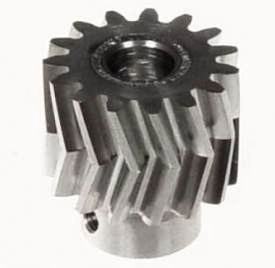 Herringbone pinion gear