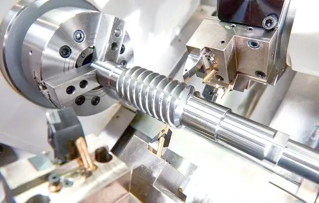 Main Processing of Worm Shaft