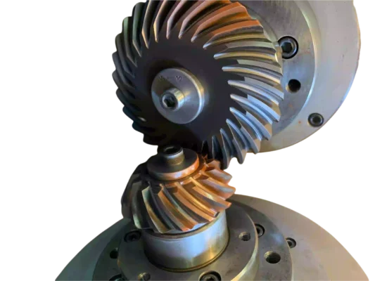 Spiral Bevel Gear meshing